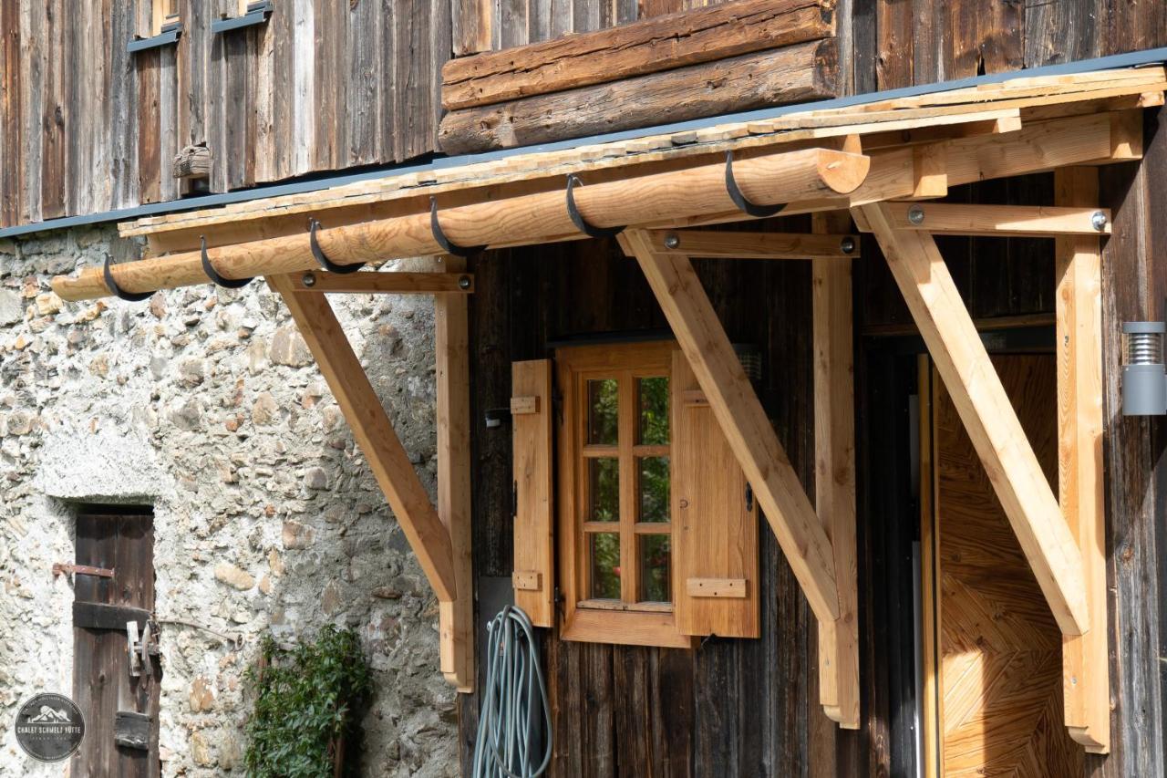 Chalet Schmelz Huette Mit Sauna Und Garten 弗拉塔克 外观 照片