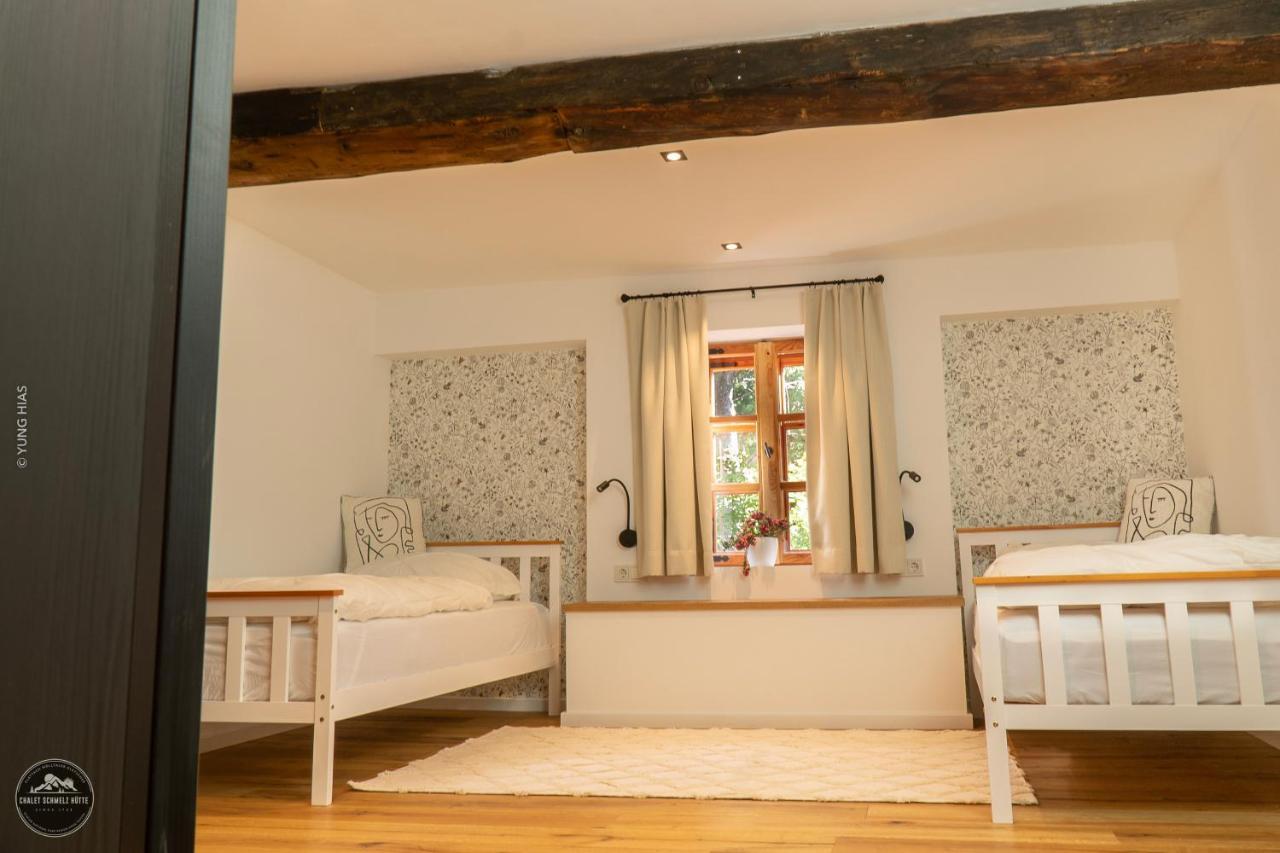 Chalet Schmelz Huette Mit Sauna Und Garten 弗拉塔克 外观 照片