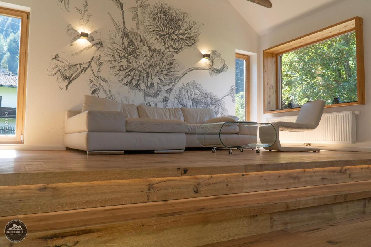 Chalet Schmelz Huette Mit Sauna Und Garten 弗拉塔克 外观 照片