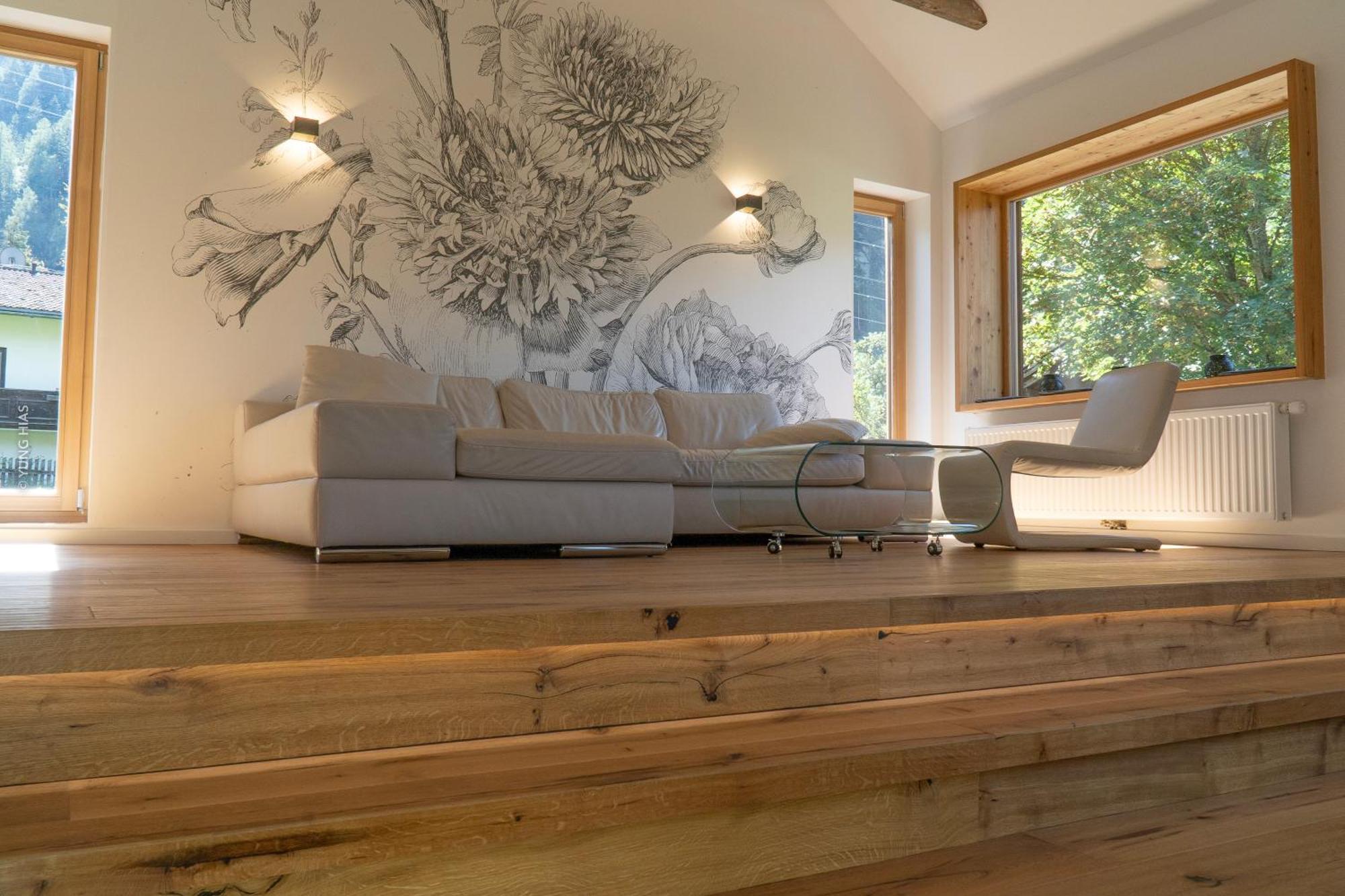 Chalet Schmelz Huette Mit Sauna Und Garten 弗拉塔克 外观 照片